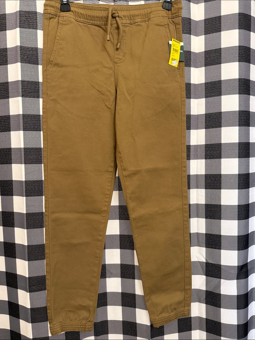 RSQ Kids Joggers in Caramel Brown - Drawstring Waist